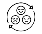 ícone emoções